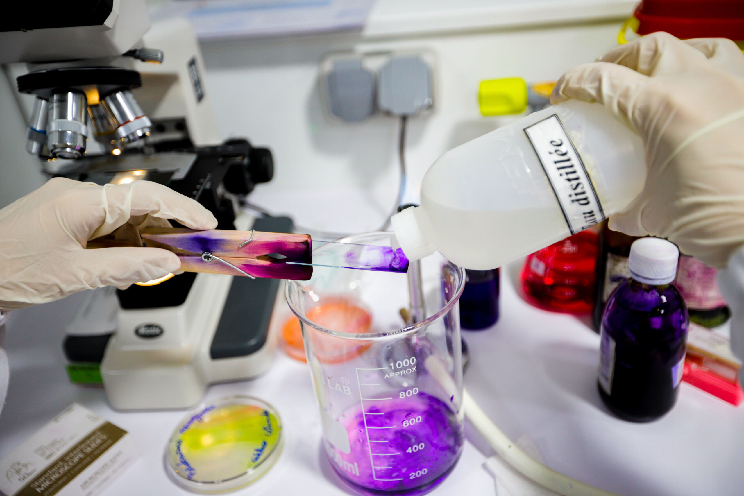 laboratoire d'analyse microbiologique riadhpharm